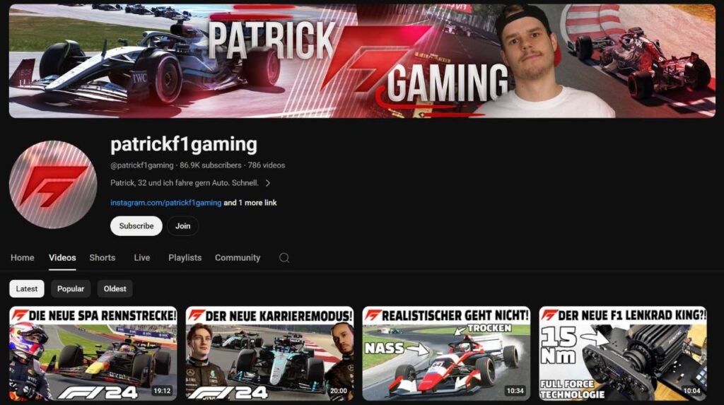 PatrickF1Gaming